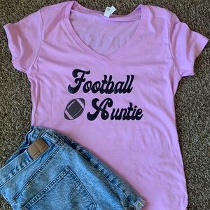 “Football Auntie” Customizable shirt